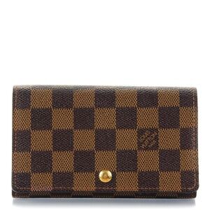 Louis Vuitton Damier Ebene Porte Monnaie Billets Tresor Wallet